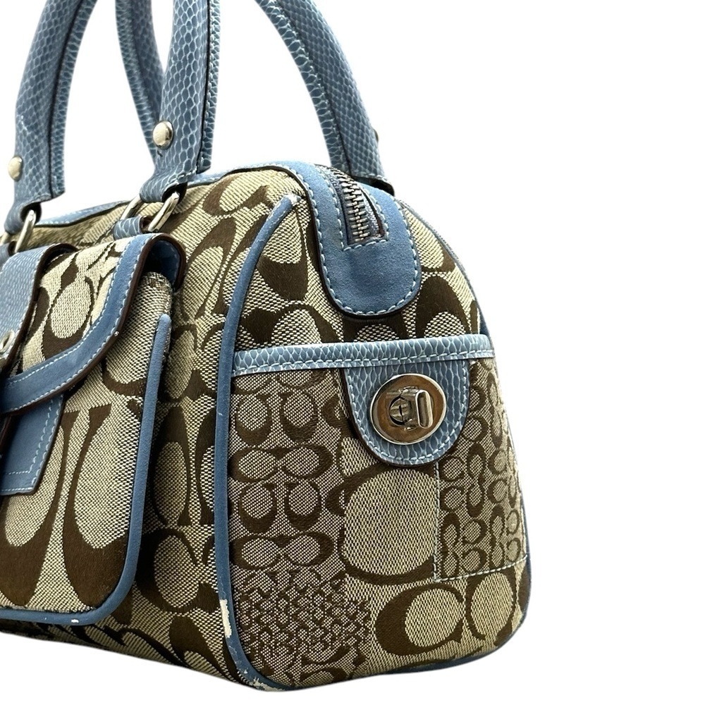 Coach Limited Edition Patchwork Snakeskin Tote Bag RARE #1857 - Picture 14 of 16